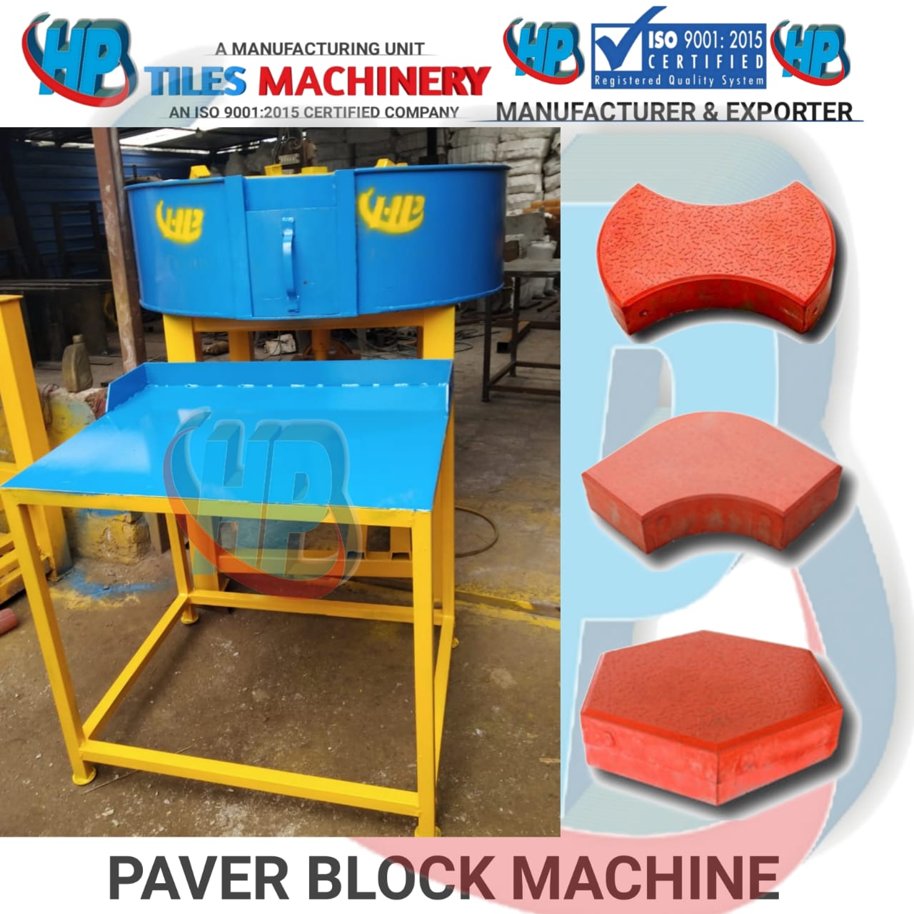 Paver Block Macking Machine in BIHAR. Saran